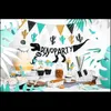 Kuchen Topper Dinosaurier 10,5-20cm grün schwarz 5er Set Produktbild-Vorschau 9