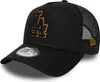 New Era Outline Ef Trucker Losdod  Blkdoc Black Black Produktbild-Vorschau 1