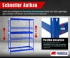 Reifenregal TIGER mit Fachboden | HxBxT 180x130x50cm | bis Produktbild-Vorschau 6
