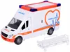 QULKI City 911 Ambulans Spielzeug-Krankenwagen mit Trage Produktbild-Vorschau 2