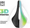 ROCKBROS Fahrradsattel 3D Druck Bequem Weich Carbon MTB Produktbild-Vorschau 4