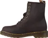 A side view of a brown Dr. Martens boot. Voir les images du produit