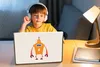 MuchoWow® Laptop Aufkleber Sticker Cover Roboter - Antenne Produktbild-Vorschau 3