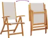 5-tlg. Garten-Essgruppe Massivholz Akazie und Textilene Produktbild-Vorschau 7