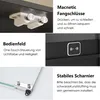 Collage of product features for a display cabinet. Náhľad obrázku produktu