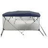 vidaXL 3-Bow Bimini-Top avec panneaux latéraux en maille Voir les images du produit 16