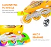 Inlineskates Kinder, Größenverstellbare Rollschuhe mit Produktbild-Vorschau 3