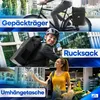 NEU 3in1 Fahrradtasche für Gepäckträger [PVC frei] - Produktbild-Vorschau 2