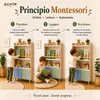 ALVIX, libreria per bambini NESTA 4 con 2 ante, libreria Anteprima dell’immagine prodotto 6