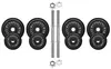 Guss Kurzhantel-Set 20Kg (2x10) Hantelscheiben Hantelset Produktbild-Vorschau 2