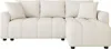 Merax 3-Sitzer Sofa, L-förmiges Ecksofa mit Chaiselongue, Produktbild-Vorschau 7
