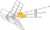 Televes DATVUTFORCE2, Draußen, Grau, Orange, Mono, Produktbild-Vorschau 1