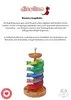 dinolino - großer Kugelturm Bausatz / 261 Teile. - Bunte Produktbild-Vorschau 7