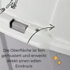 Große Eck Katzentoilette Katzenklo Ecke mit Deckel XXL Produktbild-Vorschau 4