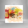 Bilder auf glas - London Bus - 60x60cm - Glasbilder - Produktbild-Vorschau 3