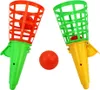 2 Stück Fangball Spiel mit Ball - ca. 18,5 cm Produktbild-Vorschau 1