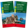 Sicilia, serie di carte stradali 1:150.000, freytag & Anteprima dell’immagine prodotto 1