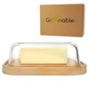 Greenable ® Butterdose - Nachhaltiger Behälter aus Bambus Produktbild-Vorschau 1