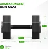 Tunturi Rapid Verstellbare Kurzhantel – Einzelsatz – Produktbild-Vorschau 5