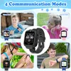 （Schwarz）Kinder Smartwatch mit GPS-Telefonuhr  Produktbild-Vorschau 4