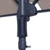 A close-up view of the mechanism and pole of an umbrella. Produktbild-Vorschau