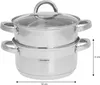 Klausberg Dampftopf 3 Elem. 18Cm Kb-7135 Produktbild-Vorschau 5