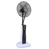A white and black misting fan is shown against a white background. Produktbild-Vorschau