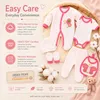 Blue Eyes Baby Geschenk Set 6-teilig, 100% Baumwolle, , Produktbild-Vorschau 5