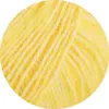 A close-up view of yellow and cream yarn. Produktbild-Vorschau