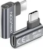 deleyCON USB-C Adapter Winkel 90 Grad Flach (2 Stück) Produktbild-Vorschau 1