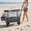Regenschutz für Bollerwagen Kinder, Regenverdeck Produktbild-Vorschau 6