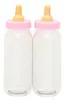 Favours Babyfläschchen Pink 2 Stück Babyparty Dekoration Produktbild-Vorschau 3