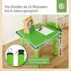 Bieco Kindertisch mit 2 Stühlen | Für Innen und Außen | Produktbild-Vorschau 4