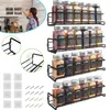 4‑Teiliges Gewürzregal‑Set für die Wand, für Größere Produktbild-Vorschau 1