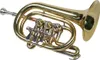 Glaser Drehventil Taschentrompete, Goldmessing Mundrohr, Produktbild-Vorschau 1