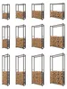 Montixx odkládací regál H150 x Š85 x H25 cm, regál na Náhled obrázku produktu 3