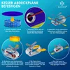 KESSER® Solar Poolabdeckung Pool Abdeckplane mit Stahlseil Produktbild-Vorschau 8