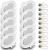 10x zapuštěné bodové svítidlo SET RIK-15 bílé GU10 7W Náhled obrázku produktu 1