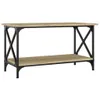 vidaXL Konferenční stolek Sonoma Dub 80x45x45 cm Materiál Náhled obrázku produktu 1