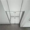 100x195cm Duschkabine Duschabtrennung Nischentür Schwingtür Produktbild-Vorschau 4