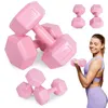 Manubri esagonali, set di 2 pezzi da 4 kg, pesi per Anteprima dell’immagine prodotto 1