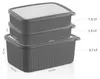 Vorratsdosen mit Deckel Luftdicht, BPA-frei, (3er Set, Produktbild-Vorschau 4