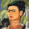 A painting of Frida Kahlo with a monkey and text indicating it is a calendar for 2026. Produktbild-Vorschau