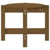 vidaXL Couchtisch Honigbraun 87x48x35 cm Massivholz Kiefer Produktbild-Vorschau 7