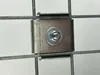 Klammer mit Zaunhalter Maschenweite 5 cm x 5 cm, Aluminium Produktbild-Vorschau 3