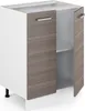 Unterschrank Vicco R-Line Grau 60 cm mit Türen, ohne Produktbild-Vorschau 4