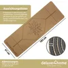 deluxe4home® Yogamatte Kork Gymnastikmatte Schwarz I TPE Produktbild-Vorschau 6