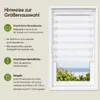 Doppelrollo 110x150cm Weiß Duo Rollo Klemmfix ohne Bohren Produktbild-Vorschau 6