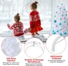 GOPLUS 150 cm Künstlicher Weihnachtsbaum, Weißer Tanne Produktbild-Vorschau 4