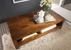 MASSIVMOEBEL24.DE Couchtisch Sheesham 135x70x36 walnuss Produktbild-Vorschau 4